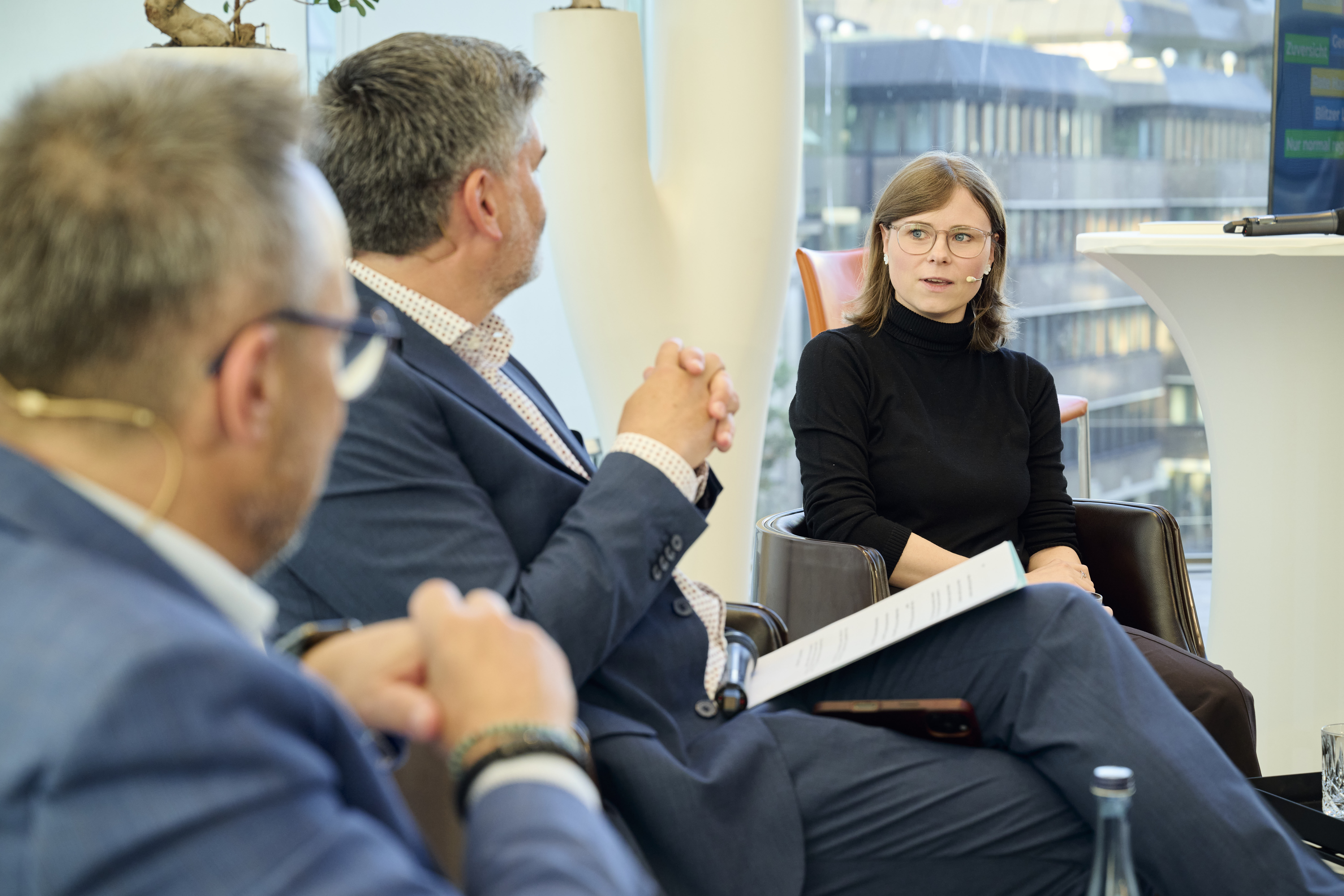 Nora Zabel im Gespräch mit Michael Rudolph und Heiko Strohmann